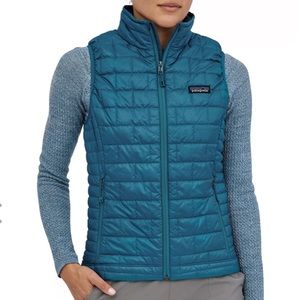 ❤️SOLD❤️ NEW! Patagonia Nano Vest thin puff insulated Wavy Blue xs SOLD OUT